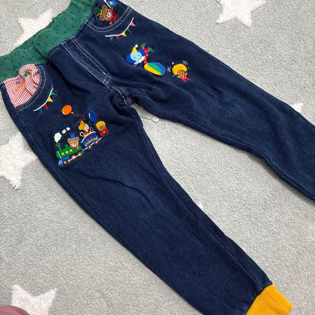 ミキハウス サーカストレーナー スウェットパンツ110