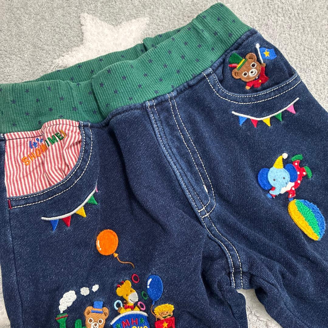 ミキハウス サーカストレーナー スウェットパンツ110