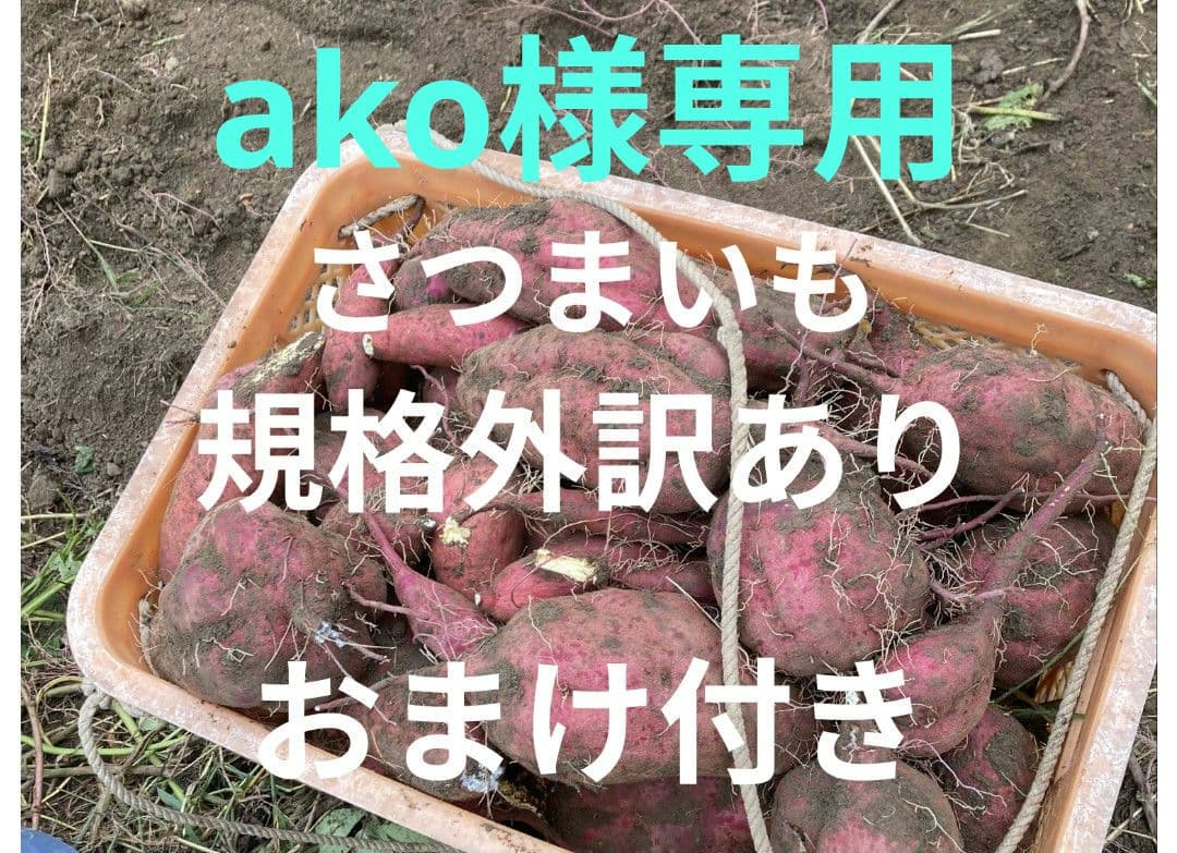 akoさつまいも 規格外訳あり おまけ付き
