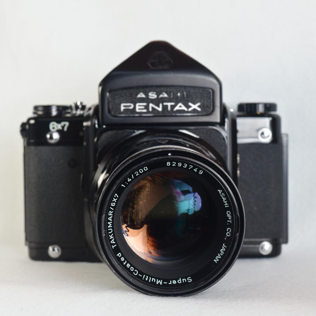 分解清掃・整備済み PENTAX 67 ペンタックス 6×7 動作品レンズセット