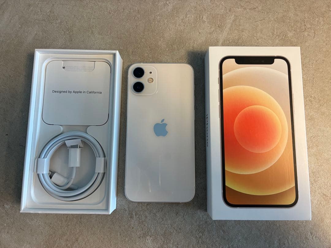 Apple iPhone 12mini 64GB ホワイトSIMフリー