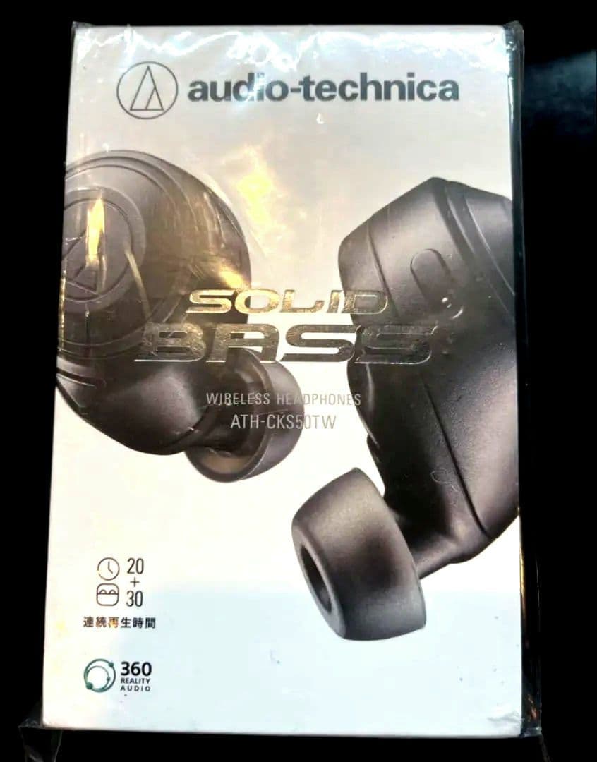audio-technica ATH-CKS50TW ワイヤレスイヤホン　新品