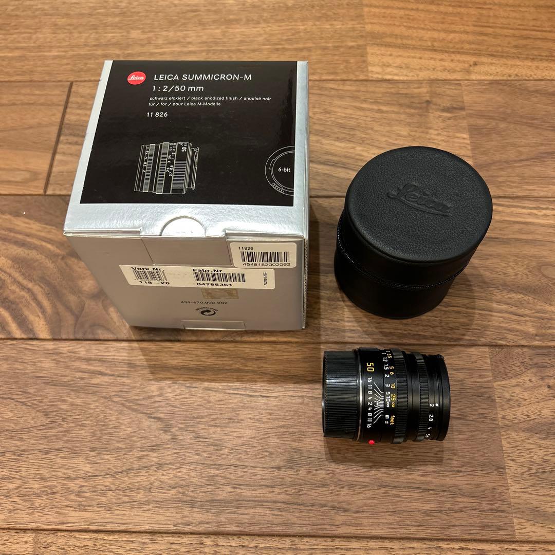 最終値下げ　Leica summicron-m 50mm ライカズミクロン