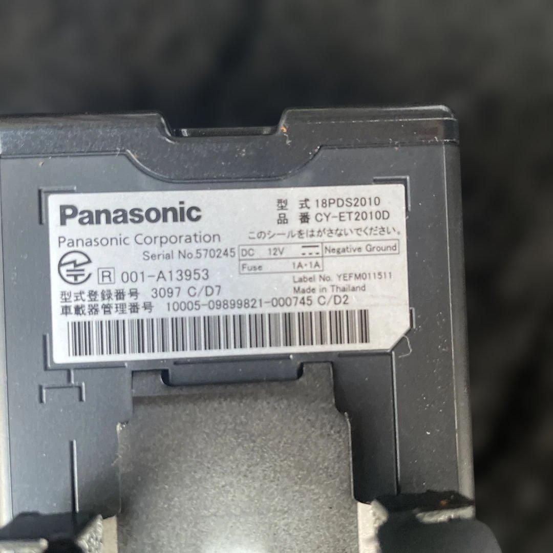Panasonic CY-ET201D ETC車載器 配線付き
