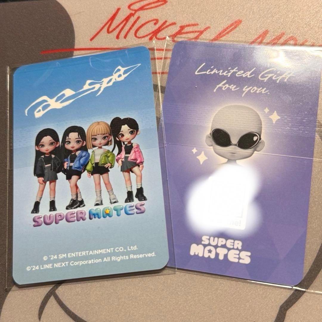 Aespa supermates カリナ　レア