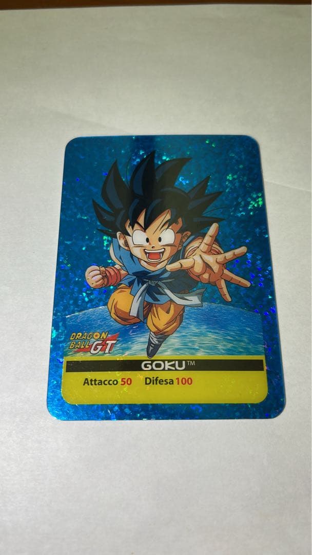 【超激レア・イタリア限定生産】ドラゴンボールGT ラミンカード 100枚＋箱