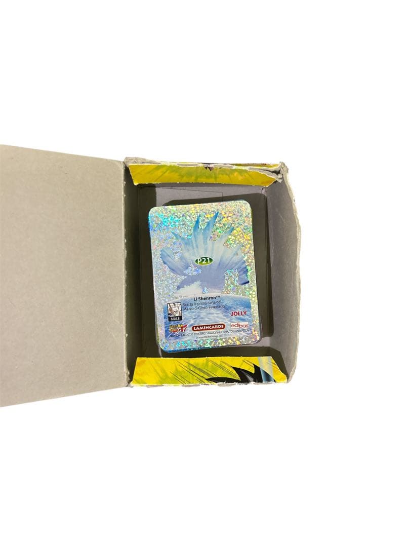 【超激レア・イタリア限定生産】ドラゴンボールGT ラミンカード 100枚＋箱