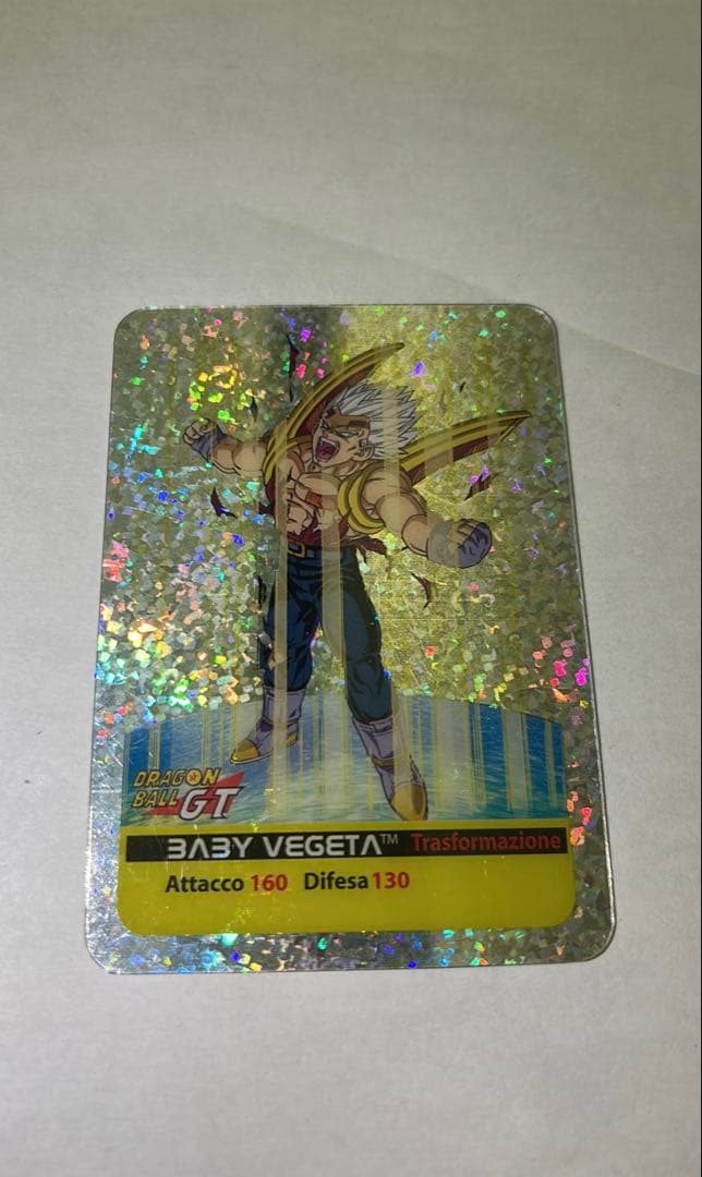 【超激レア・イタリア限定生産】ドラゴンボールGT ラミンカード 100枚＋箱