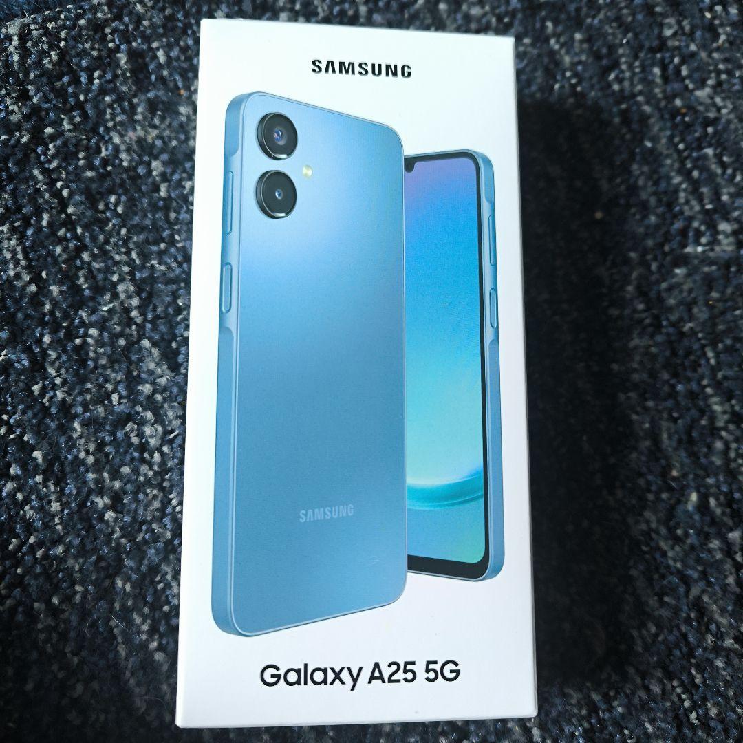 Samsung Galaxy A25 5G ブルー