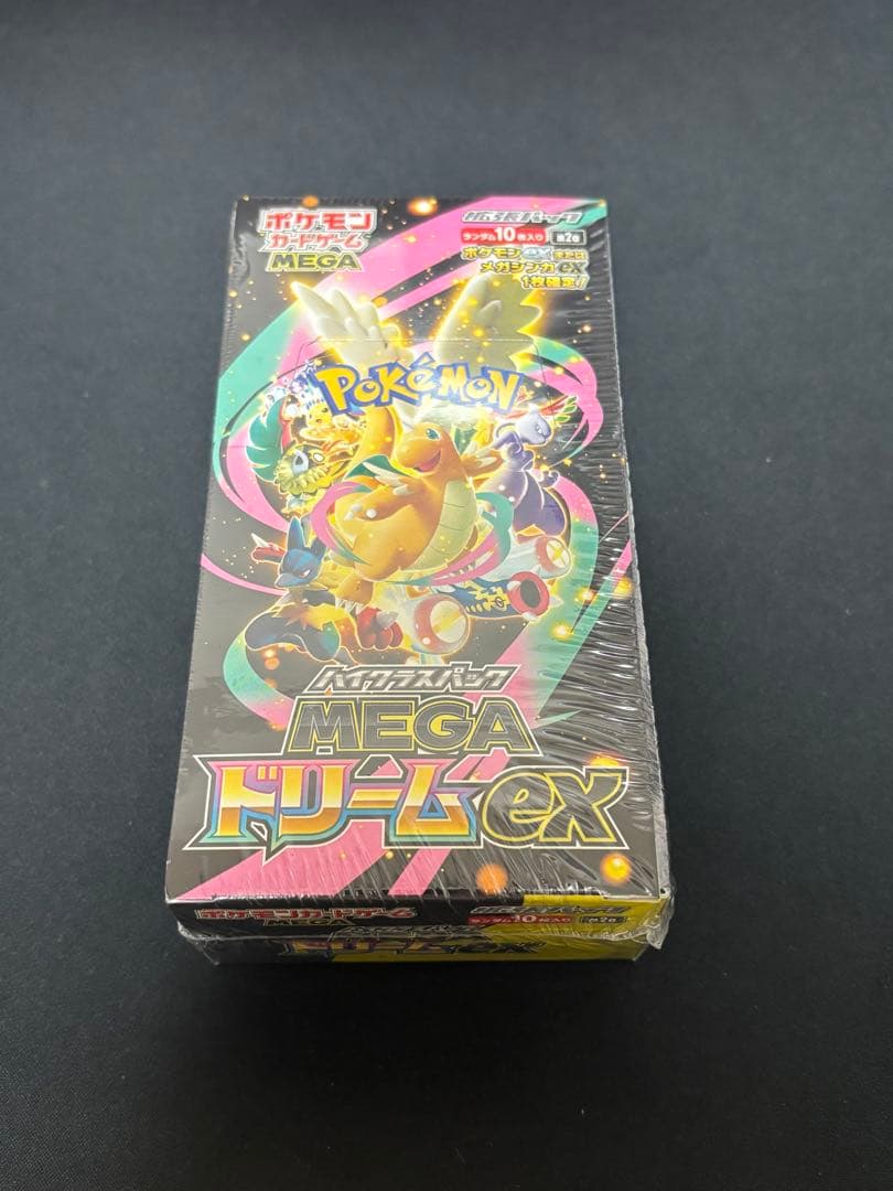 【新品未開封】ポケモンカードゲーム MEGA ドリーム ex シュリンク付き