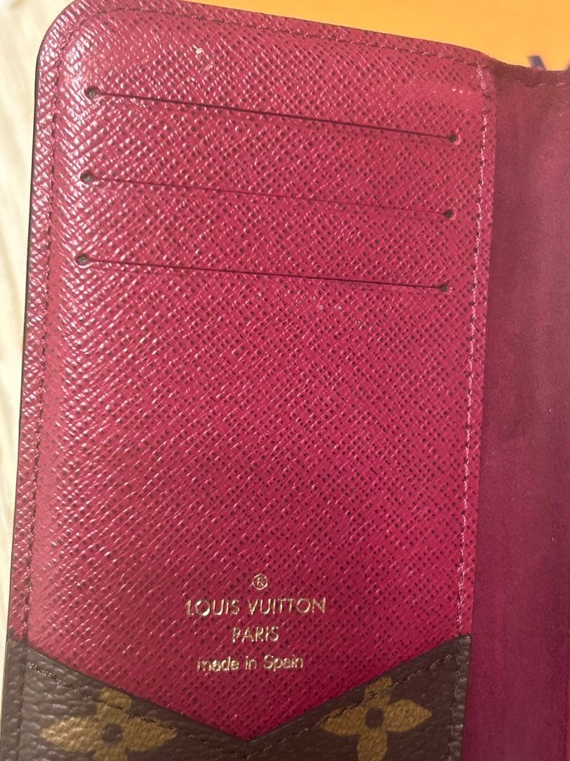 iphoneX&XS フォリオ ケース ヴィトン