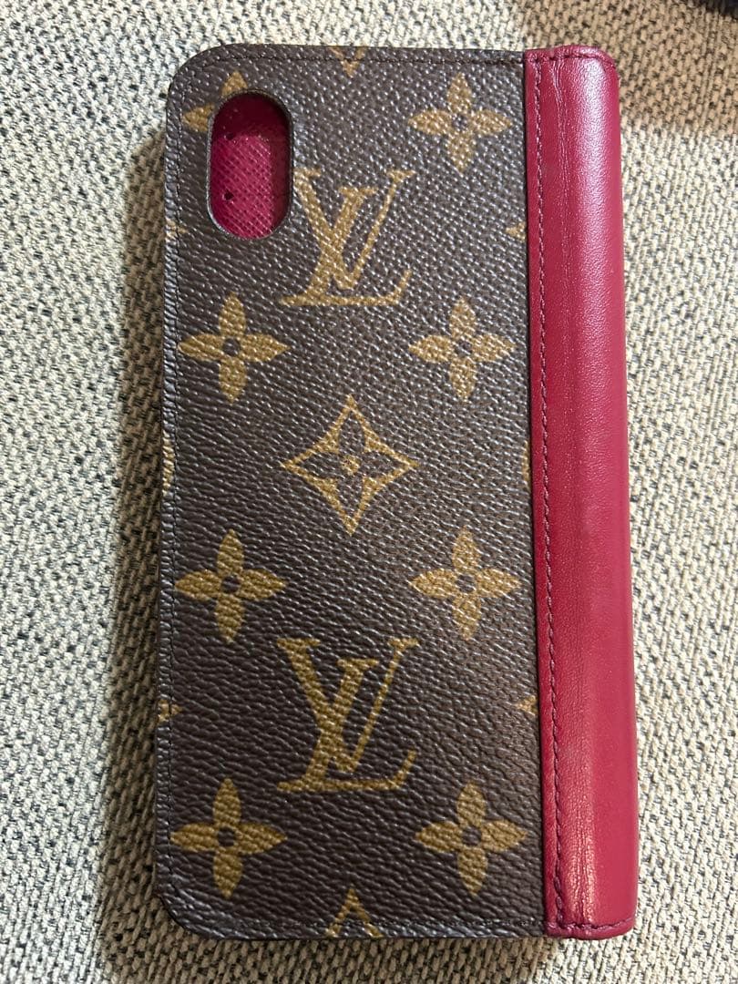 iphoneX&XS フォリオ ケース ヴィトン