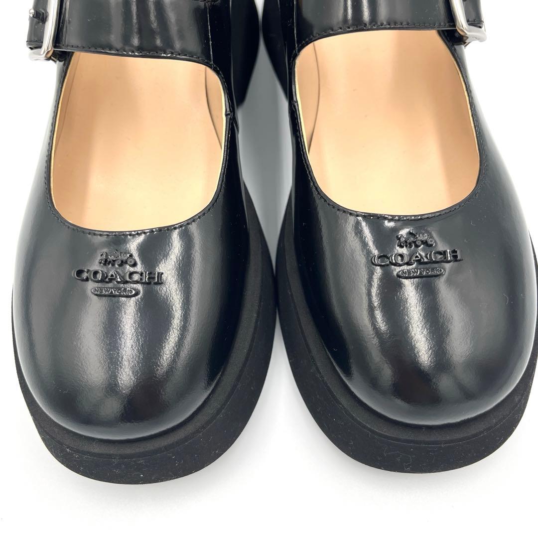 【新品未使用】coach ヴィッキー　メリージェーン　パンプス　ローファー　厚底