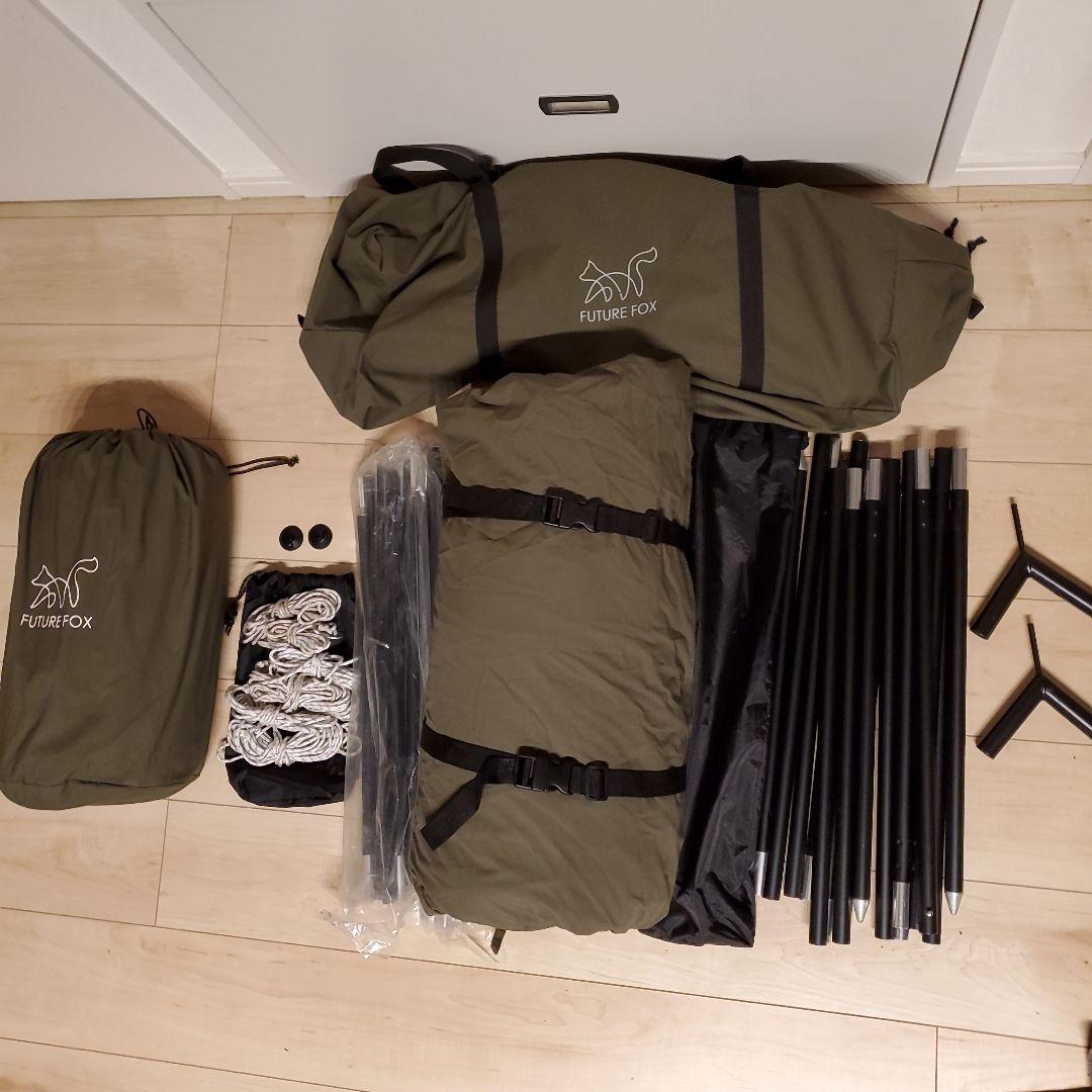 FUTURE FOX FOX-BASE EVO　前幕セット　二股ポール2セット