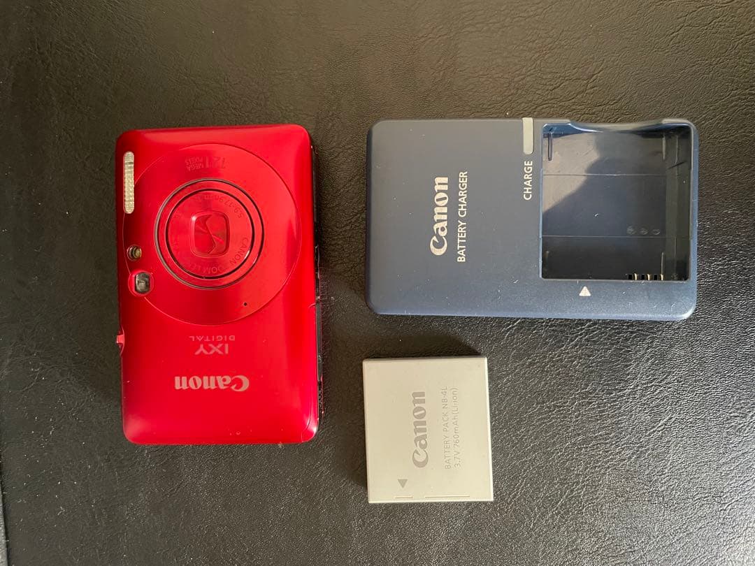 【美品】Canon IXY DIGITAL 210 IS レッド