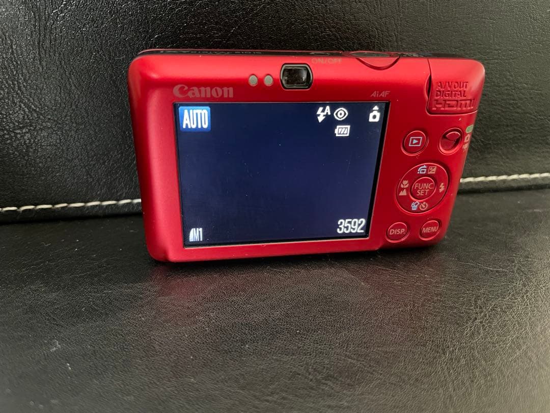 【美品】Canon IXY DIGITAL 210 IS レッド