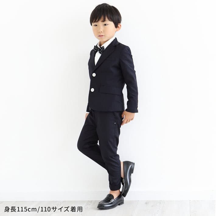 新品！SMOOTHY セットアップスーツ ロング ブラック130