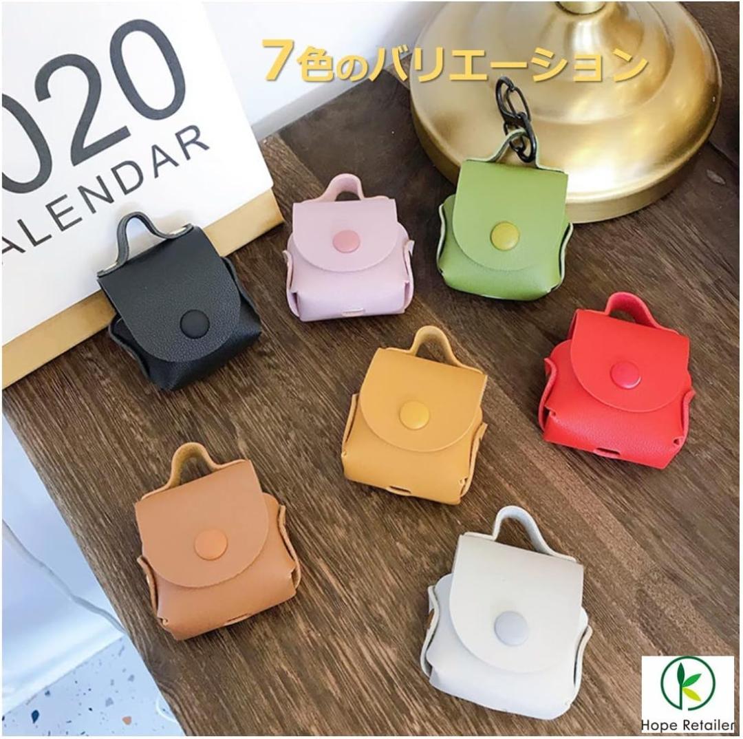 AirPods ケース 第1世代/第2世代 全面保護 耐衝撃 落下防止 レッド