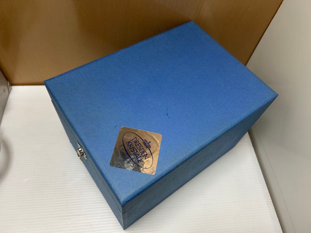 DRESDEN KRISTALL ドイツ製 花瓶 ドレスデンクリスタル