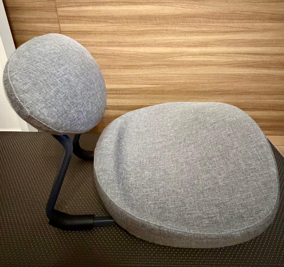 u*5様 新品に近い: Re STReCHストレッチ 開脚チェアー　グレー