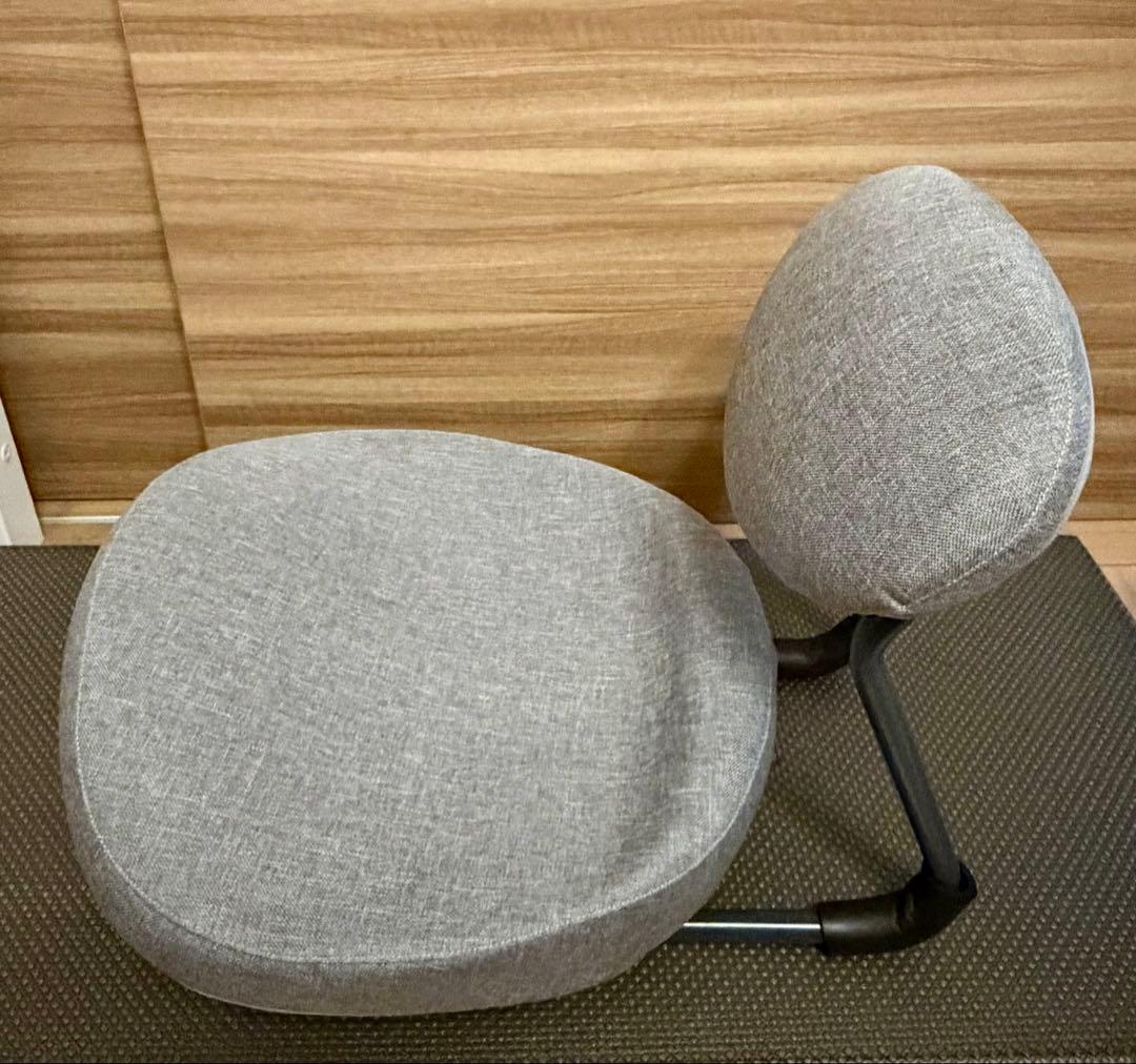 u*5様 新品に近い: Re STReCHストレッチ 開脚チェアー　グレー