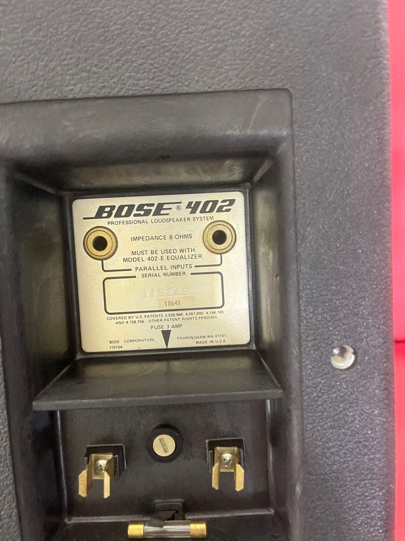 BOSE 402 スピーカー