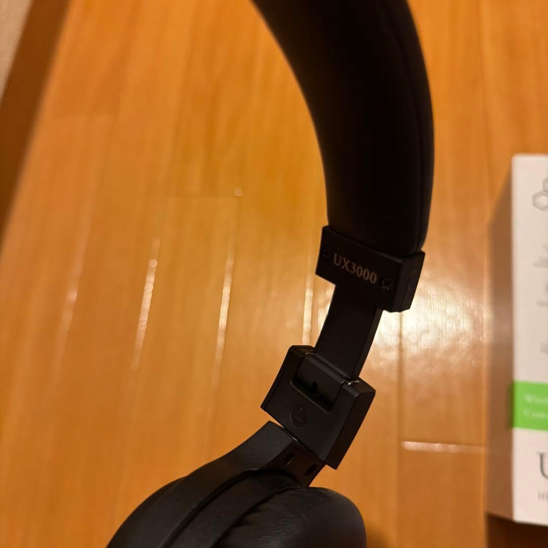 final UX3000 ワイヤレスヘッドフォン ブラック