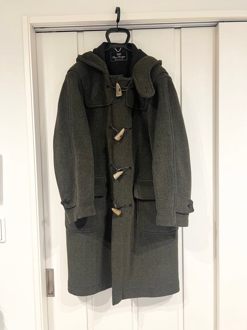 美used品 カットパイル ロイヤルバーリントン ダッフル 34