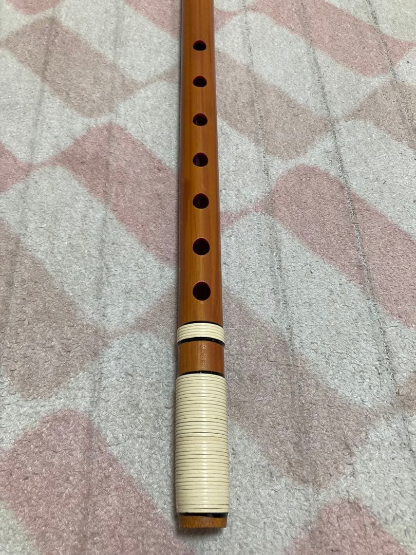 篠笛 古典調 獅子田 三本調子 竹渓 七穴