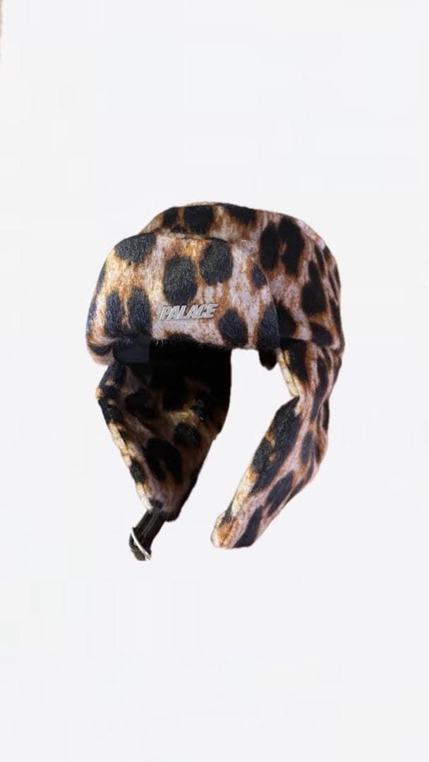 帽子 PALACE SPRING USHANKA HAT S/M LEOPARD