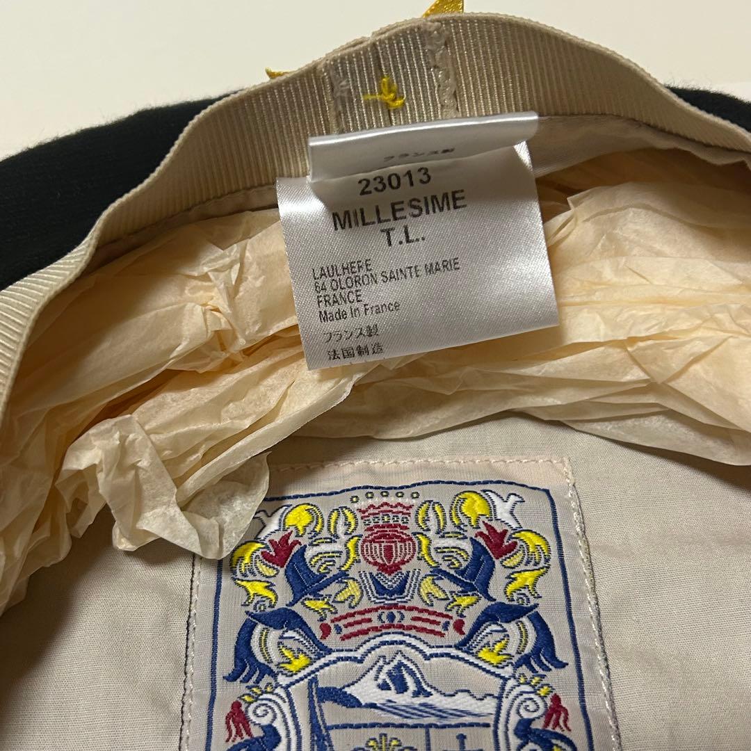 美品【LAULHERE】コットンベレー メンズ レディース　MILLESIME