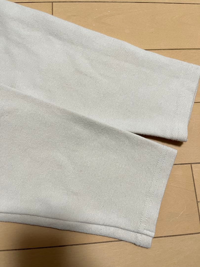 美品／BEARDSLEY ビアズリー　裾レースカットソー　フラワー　ベージュ