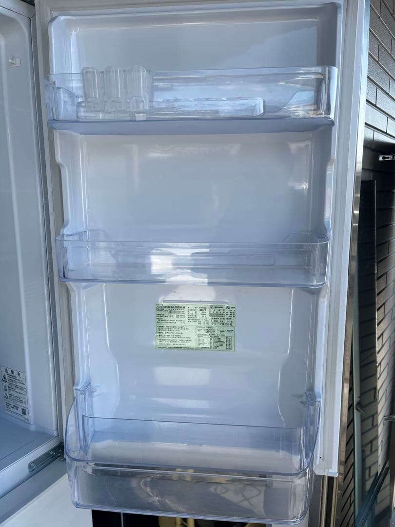 SHARP 冷凍冷蔵庫 310L SJ-PD31H-W 識別T
