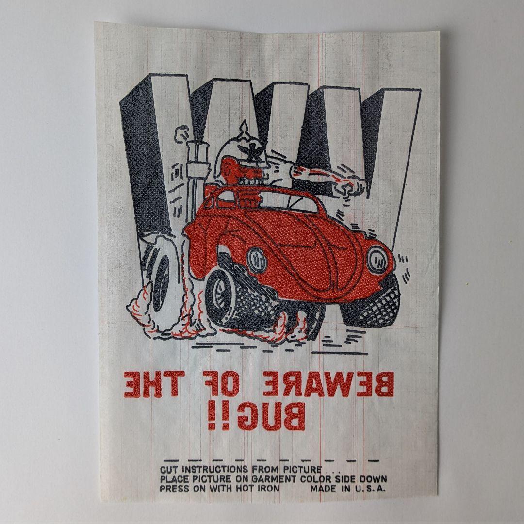 a*d様 ビンテージ 転写紙 アイロンプリント フォルクスワーゲン 古着 50s