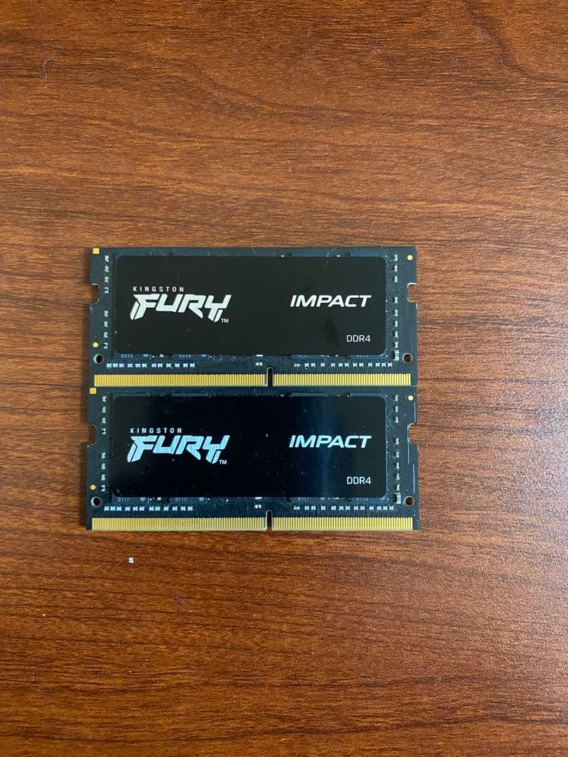 FURY IMPACT DDR4 3200 メモリ 32GB 16✖️2