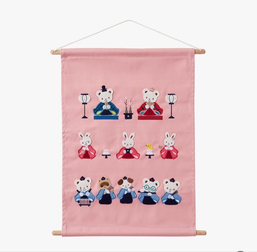 ファミリア　ひな祭り　タペストリー