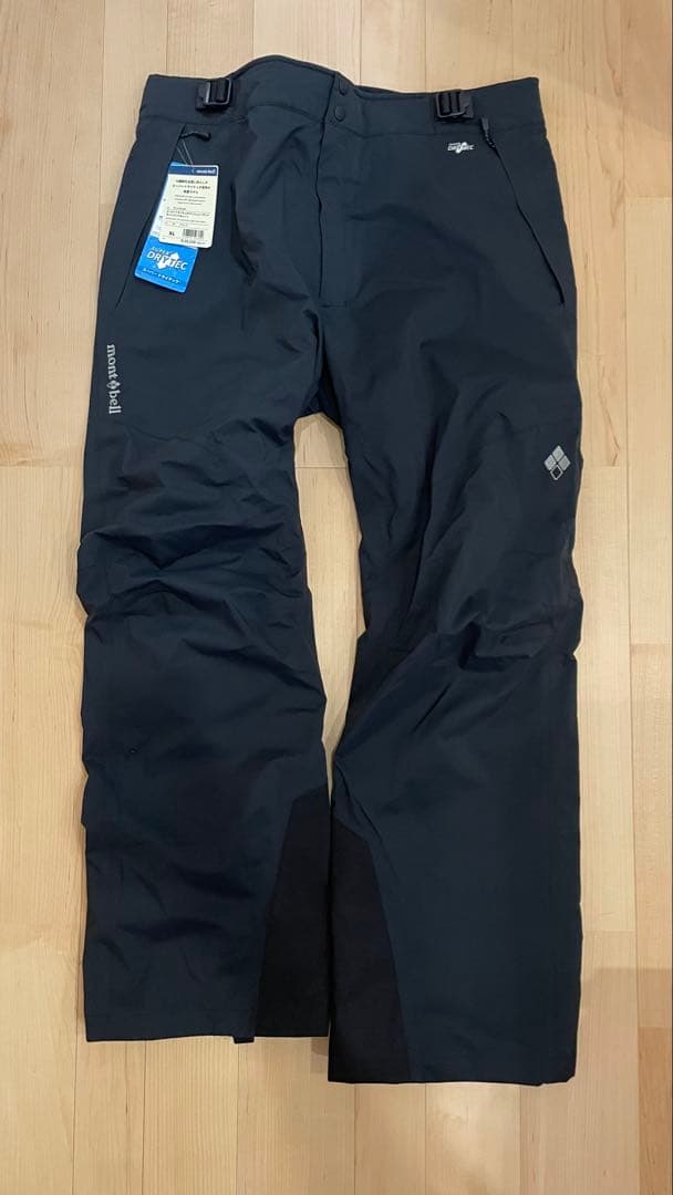 mont-bell スーパードライテックインシュレーテッドライトパンツ