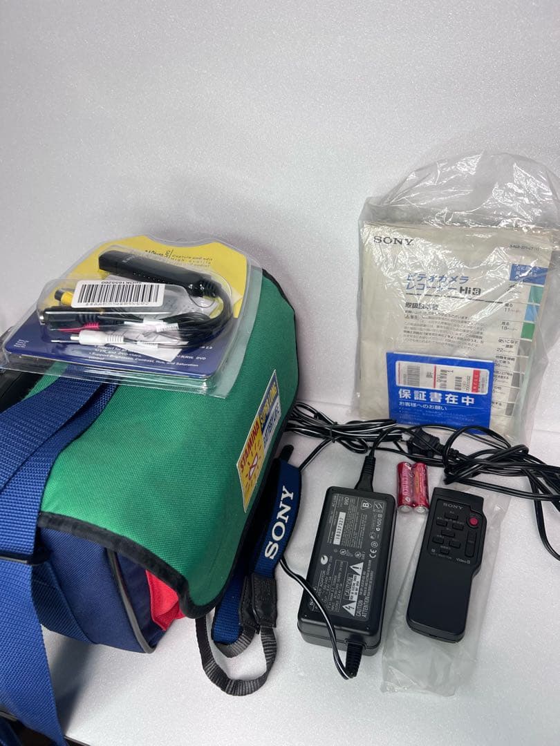 SONY CCD-TRV80 Hi8 録画再生OK USB取込ツール付き