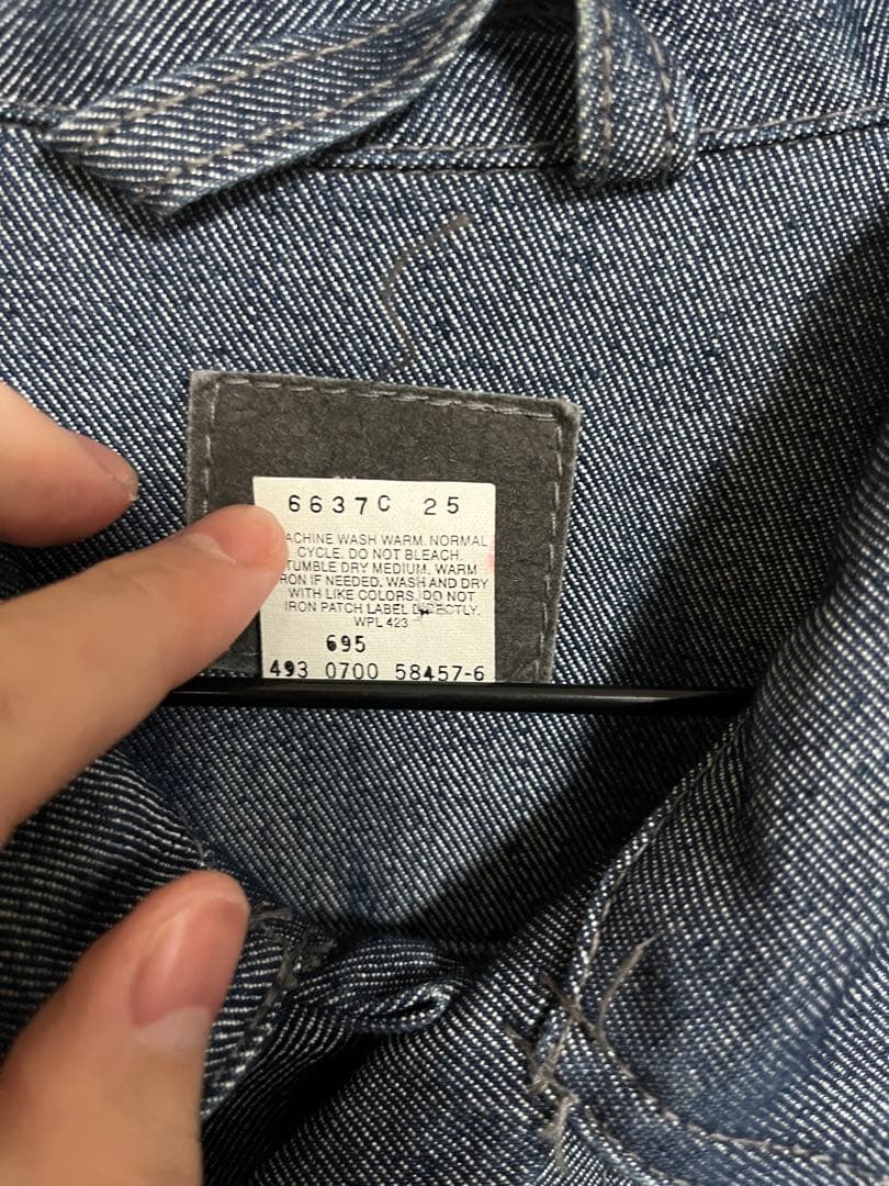 【レア】シルバータブ　00s デニムジャケット