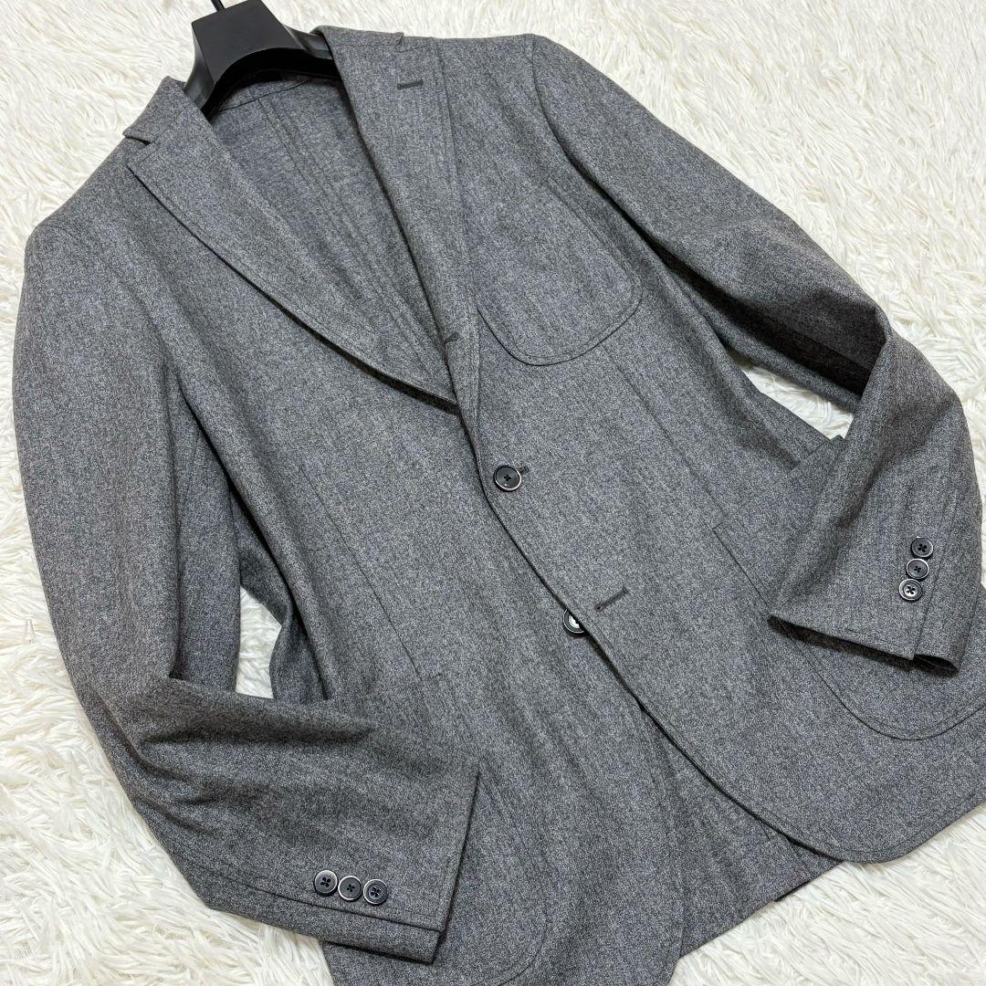 極美品✨ ボリオリ DOVER テーラードジャケット ウール グレー アンコン