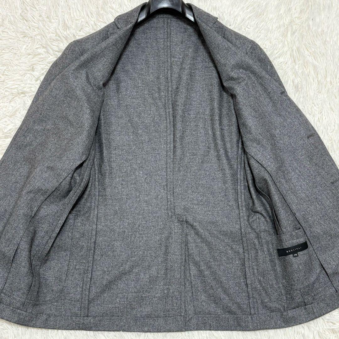 極美品✨ ボリオリ DOVER テーラードジャケット ウール グレー アンコン