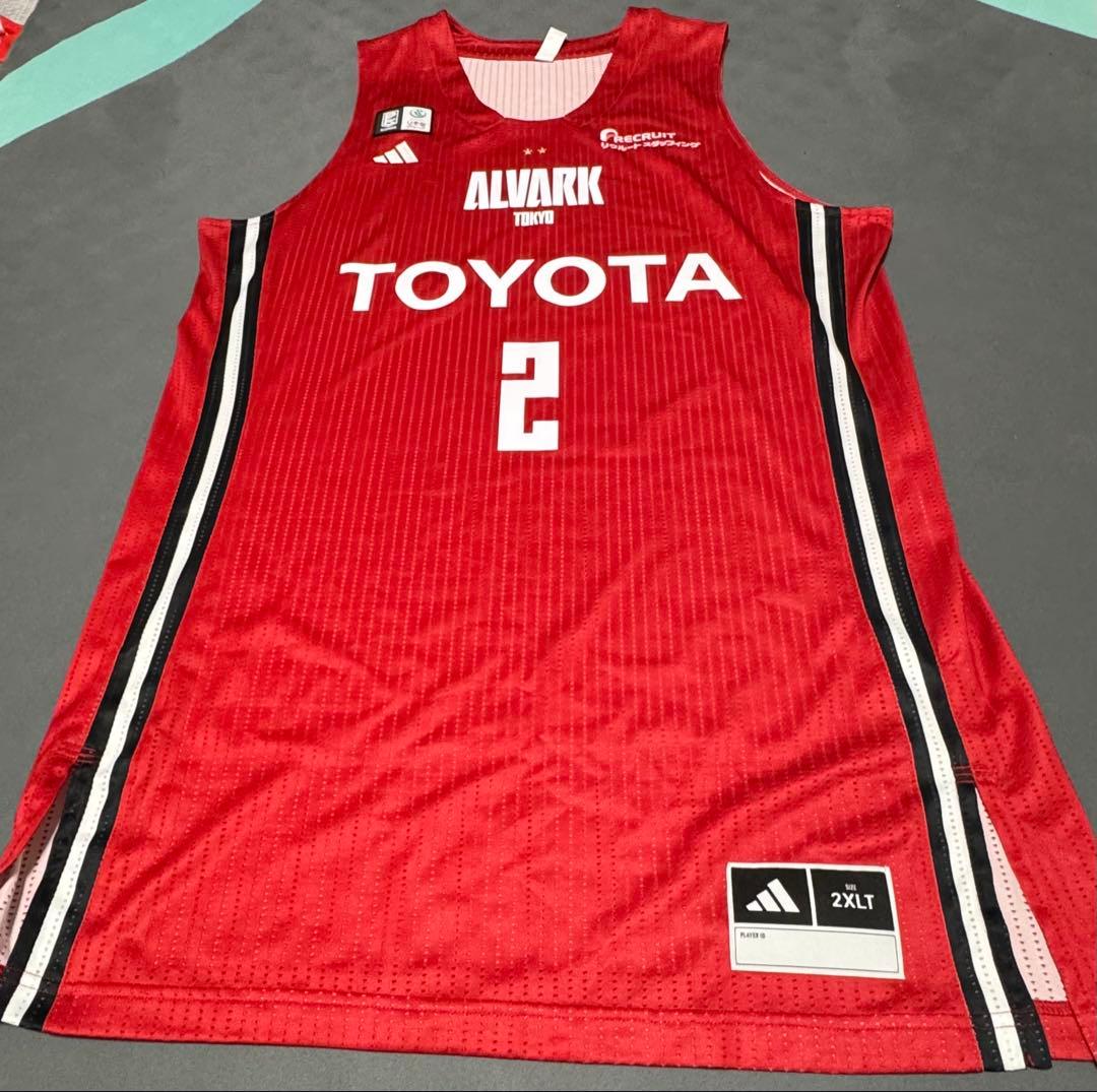 J*G様 アルバルク東京adidas ALVARK ユニフォーム 赤