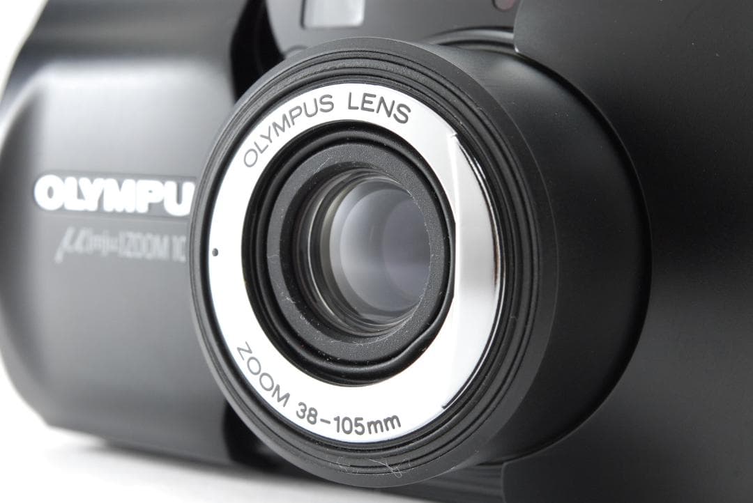 【完動 美品】OLYMPUS μ mjuZOOM105 フィルムカメラ 動作確認