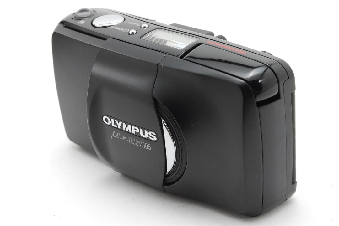 【完動 美品】OLYMPUS μ mjuZOOM105 フィルムカメラ 動作確認