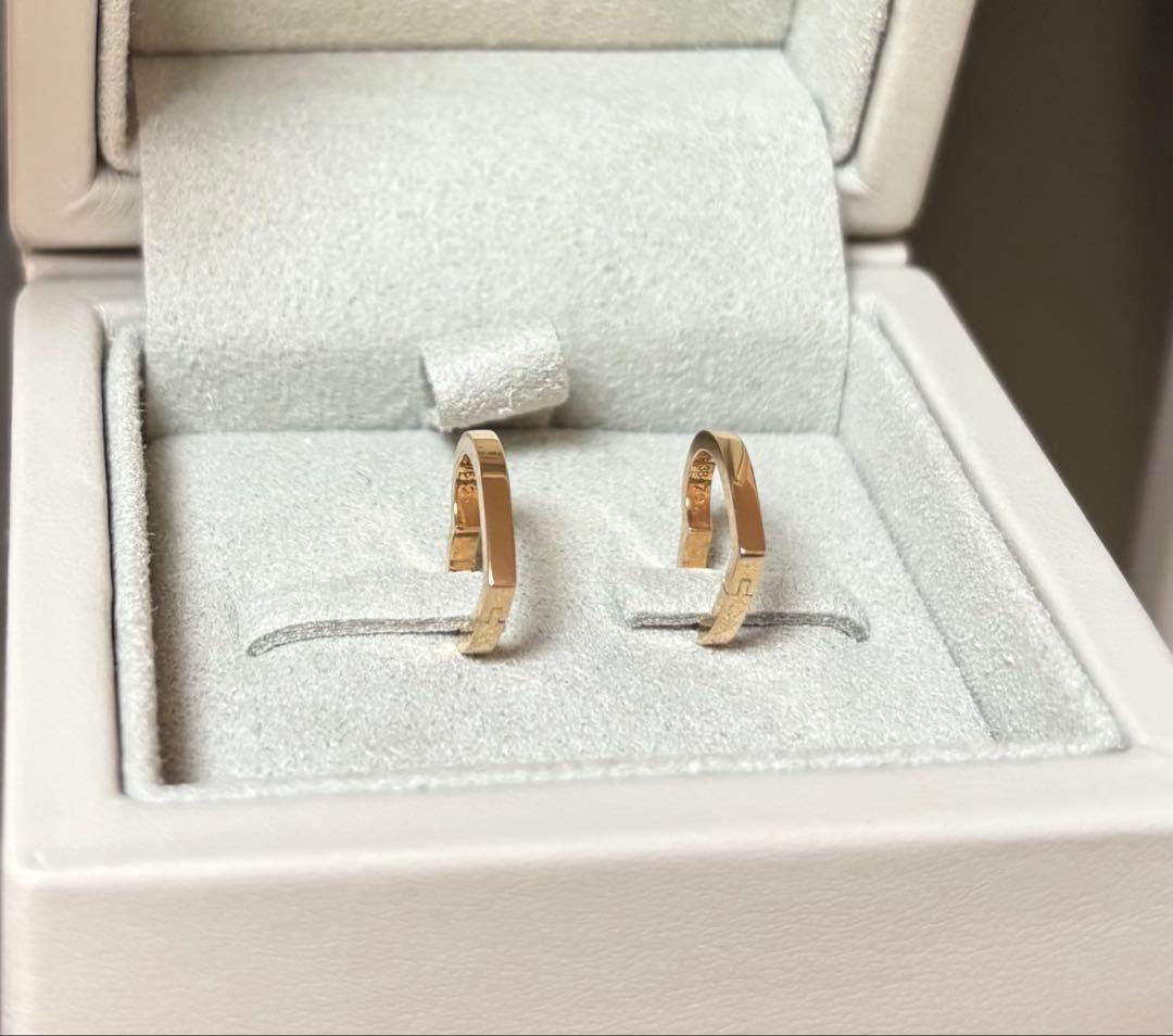 専用＊ REPOSSI レポシ アンティフェール K18PG ハートミニピアス