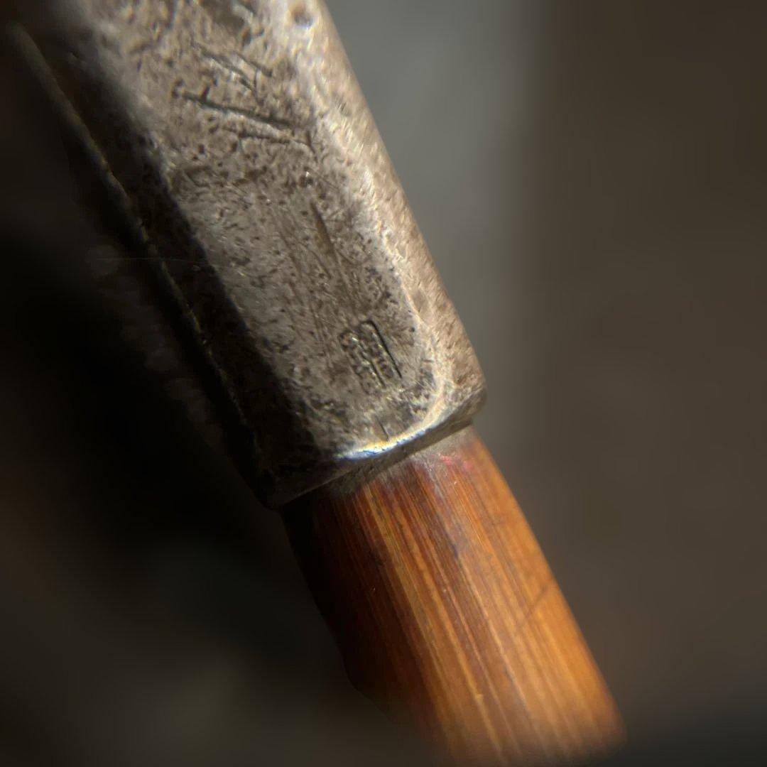 ド*猫様 純銀製　刻印　キセル　時代物　送料無料　総重量48.8g