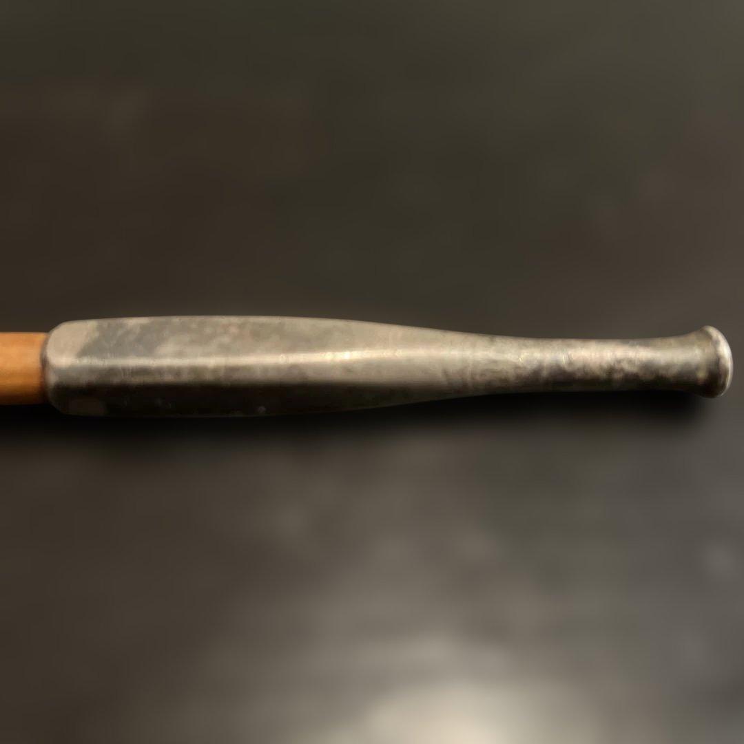 ド*猫様 純銀製　刻印　キセル　時代物　送料無料　総重量48.8g