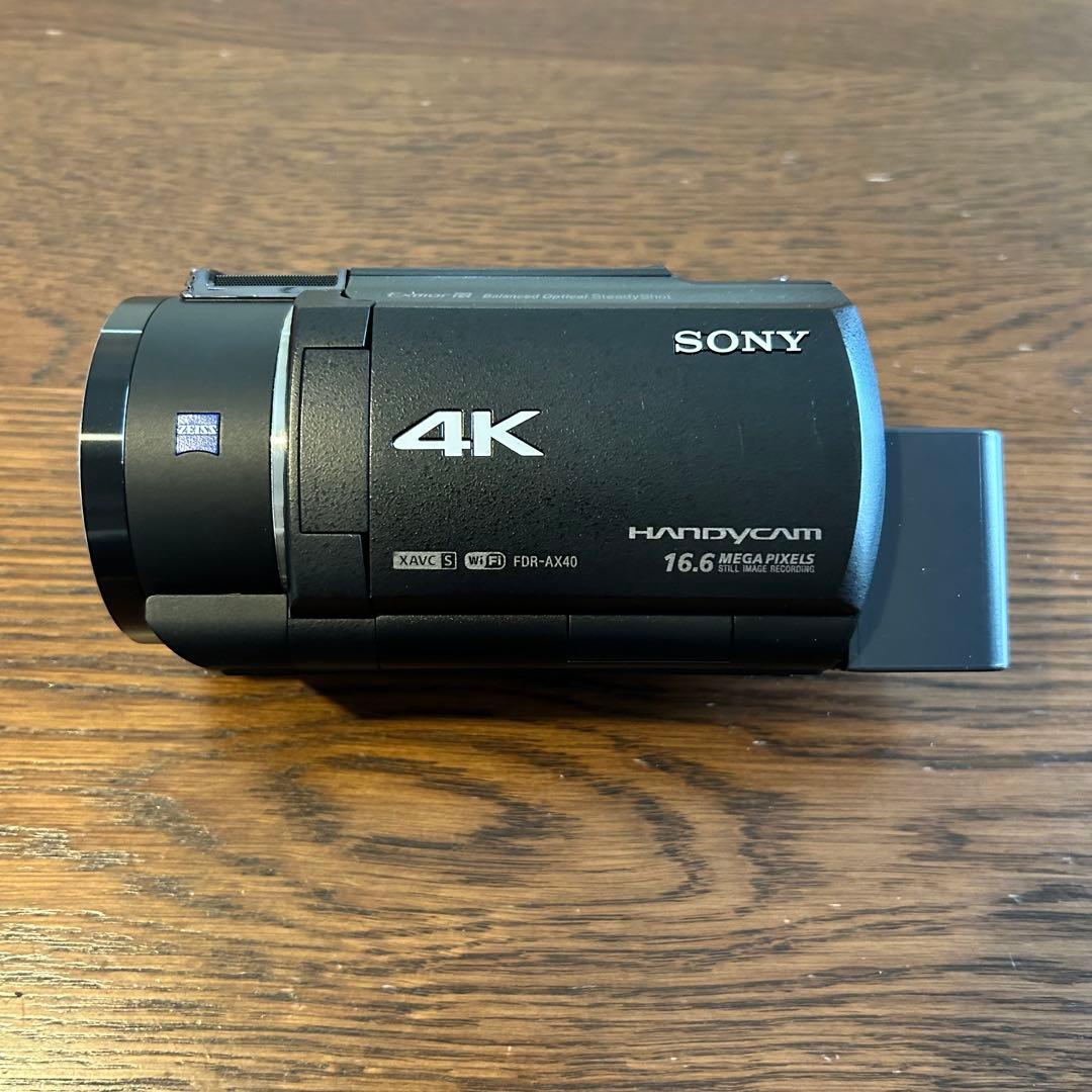 と*れ様 SONY 4K FDR-AX40 ハンディカム ビデオカメラ Hand