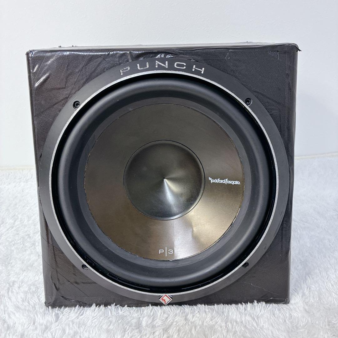 Rockford Fosgate P3サブウーファー ボックス付き ウーファー