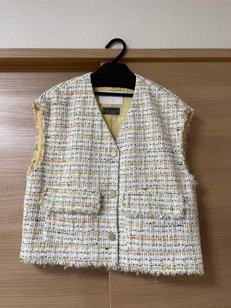 Ballsey ツイードベスト